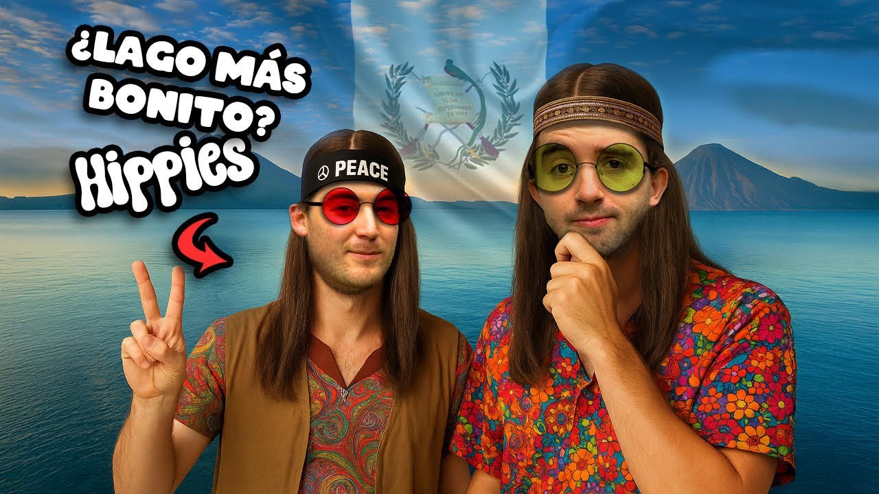 LAGO MÁS HERMOSO DEL MUNDO🌋🌋🌋 ¿Está infestado de Hippies? 🤔✌🏼🍁 | Atitlán, Guatemala 🇬🇹