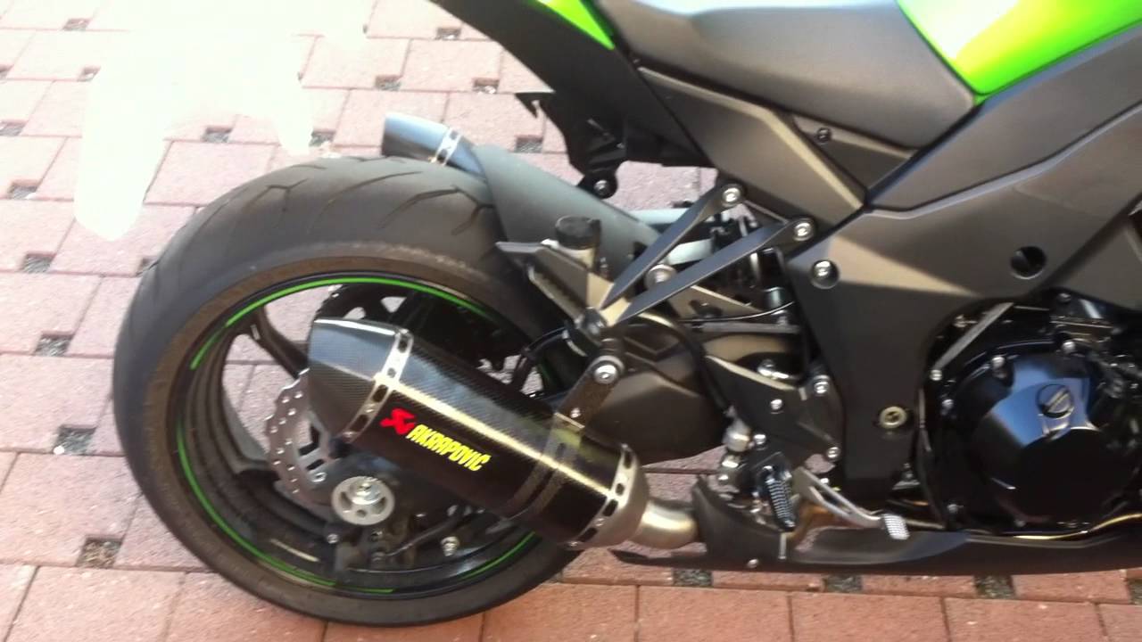 Kawasaki Z1000 Akrapovic Sound HD