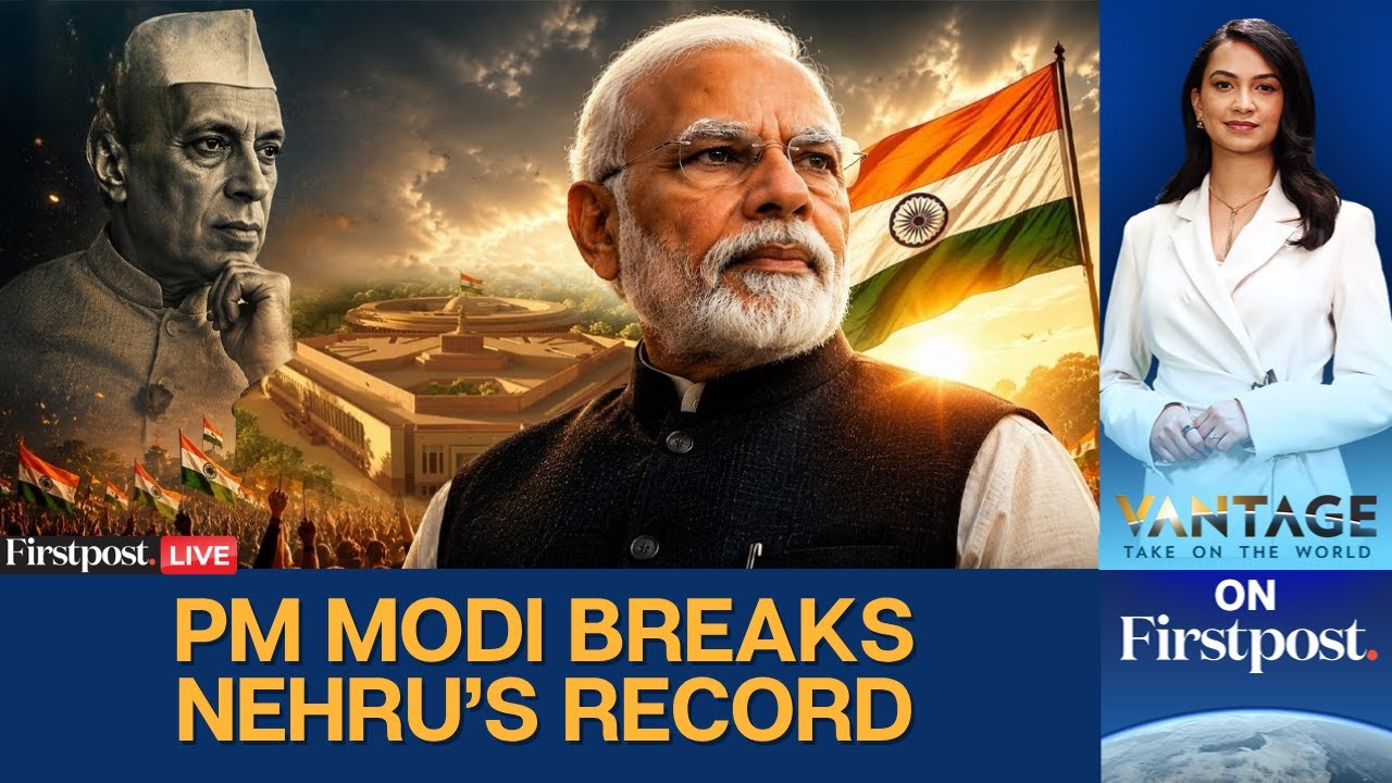 PM Modi Surpasses Nehru, Creates New Record In Indian Politics | Vantage LIVE