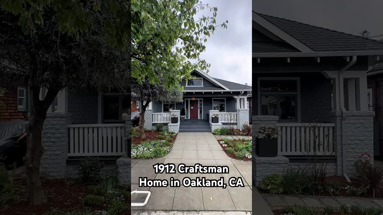 1912 Craftsman Home in Oakland, CA #housetour #hometour #bayarea #oakland #oaklandca