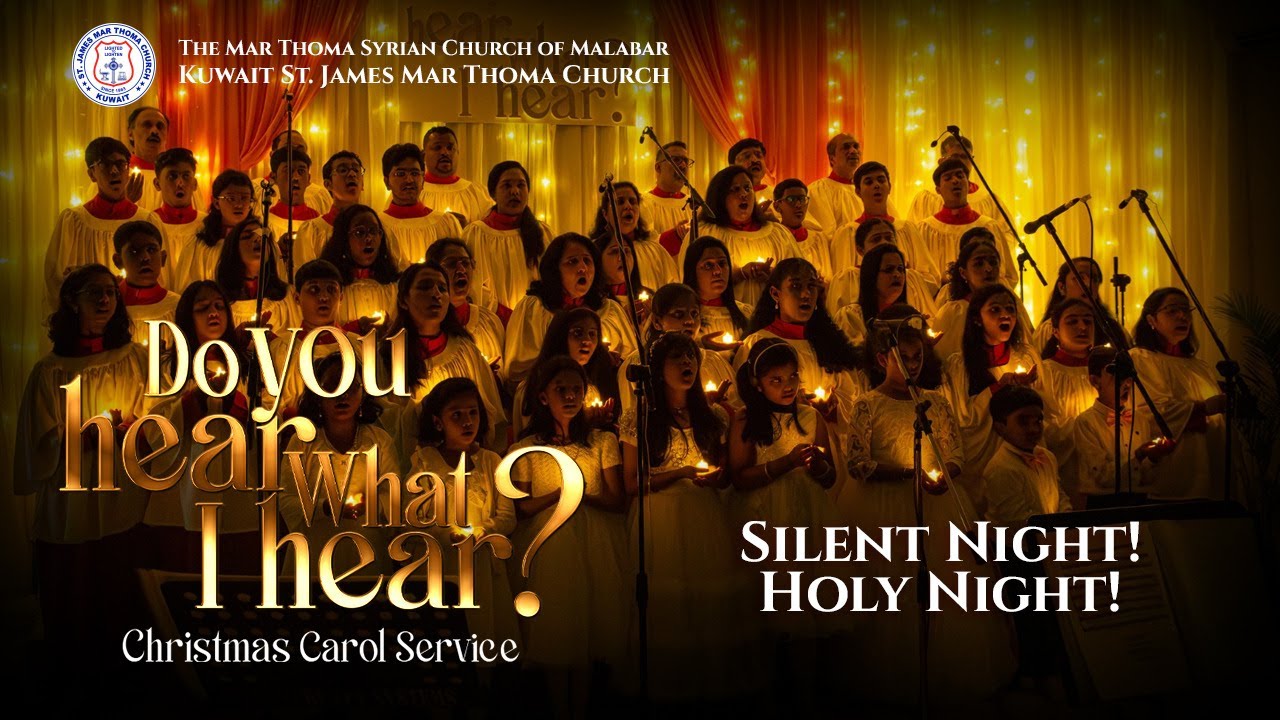 🎶 Silent Night (Descant Version) | Christmas Worship by Kuwait St. James Mar Thoma Church Choir 🎶
