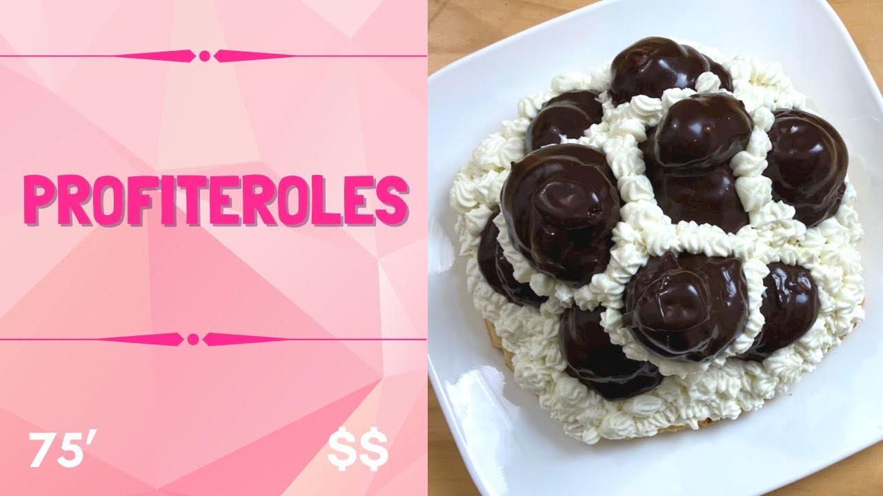 Mi Plato Favorito / Oriana Ramirez - Torta/Pastel de PROFITEROLES