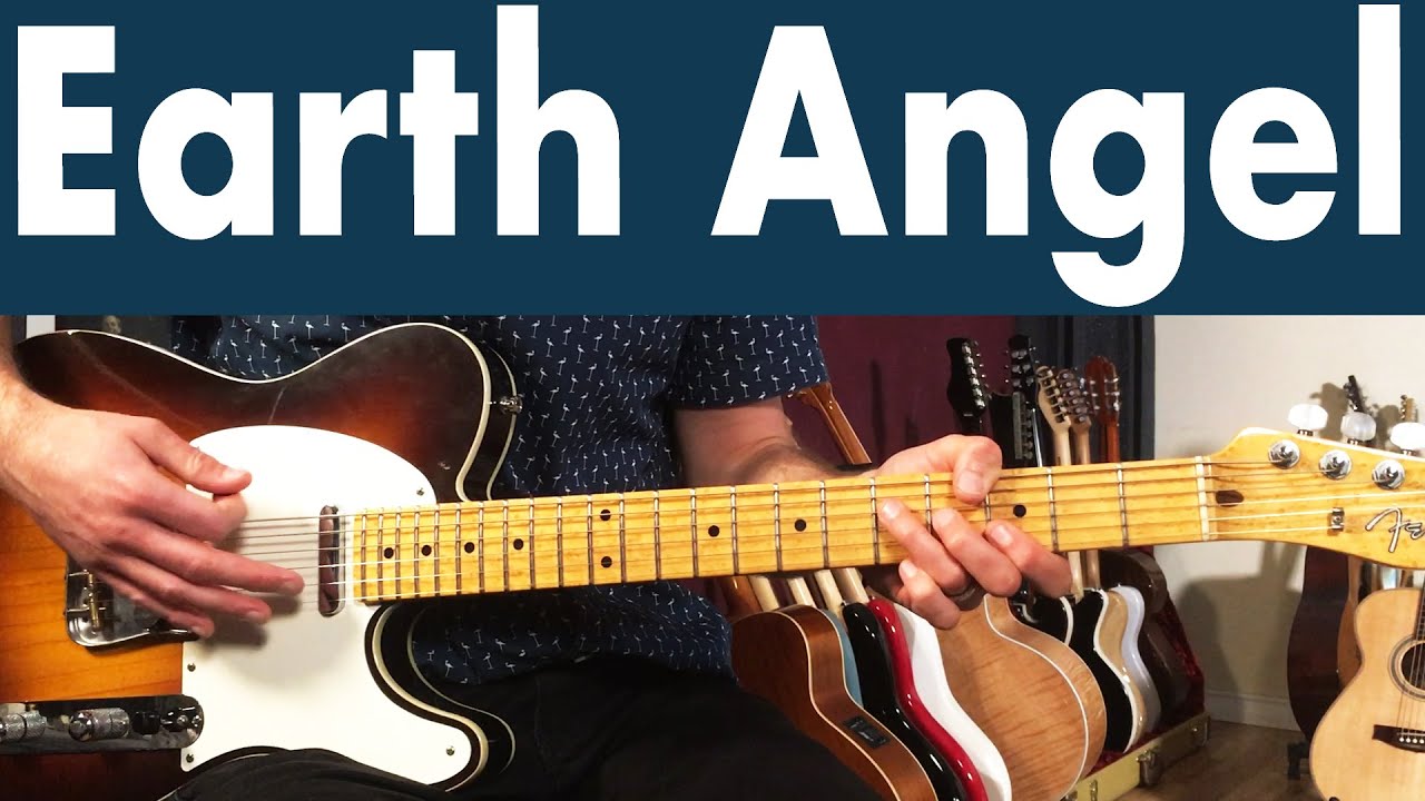How To Play Earth Angel On Guitar (Will You Be Mine) | Penguins Guitar Lesson + Tutorial
