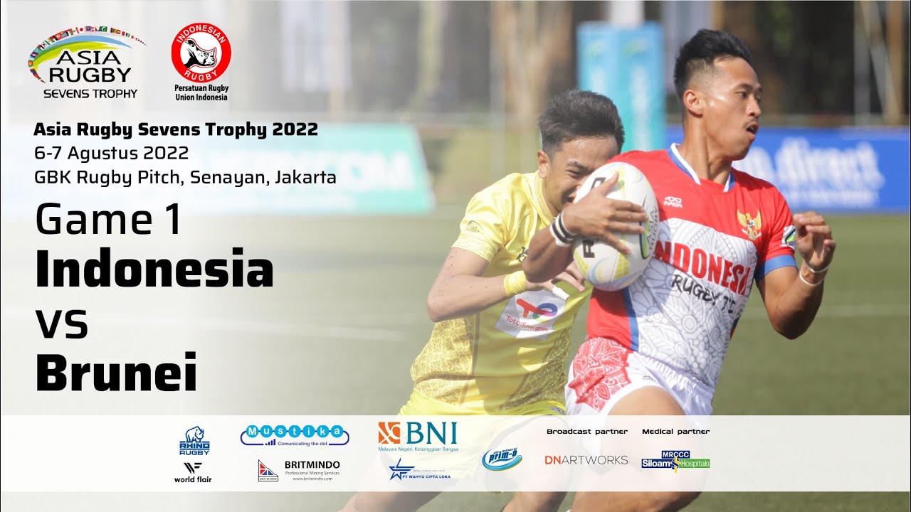 Game 1 Group A Men - Indonesia vs Brunei (Asia Rugby Sevens Trophy 2022)