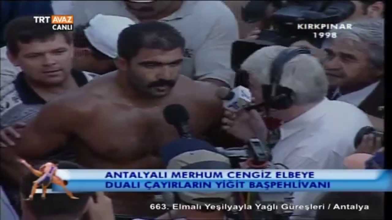 Başpehlivan Merhum Cengiz Elbeye - TRT Avaz