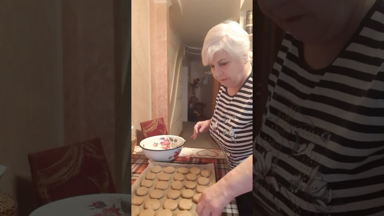 Овсяное печенье .