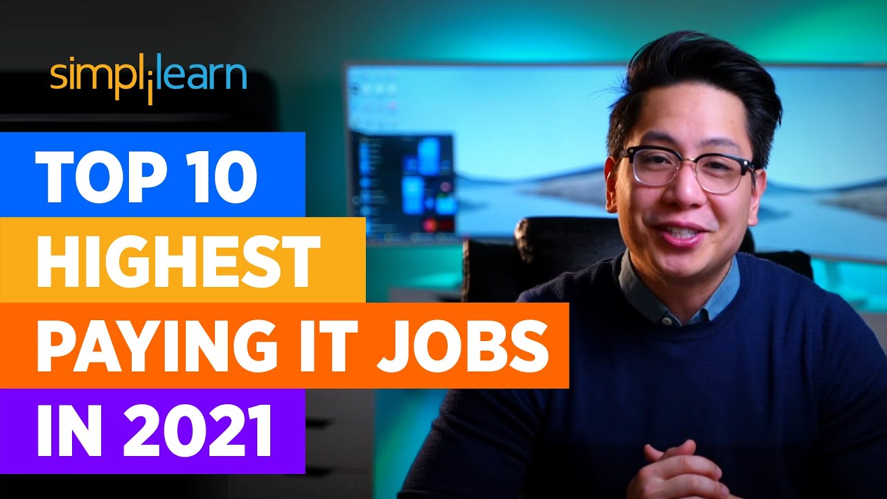 Top 10 Highest Paying Jobs In 2026 | Highest Paying IT Jobs 2026 | High Salary Jobs | Simplilearn
