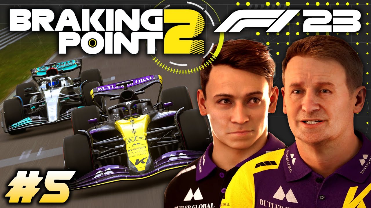 F1 23 BRAKING POINT 2 Story Part 5: SURPRISE TEAM PRINCIPAL NEWS! The Old Duo is BACK! Chapter 6