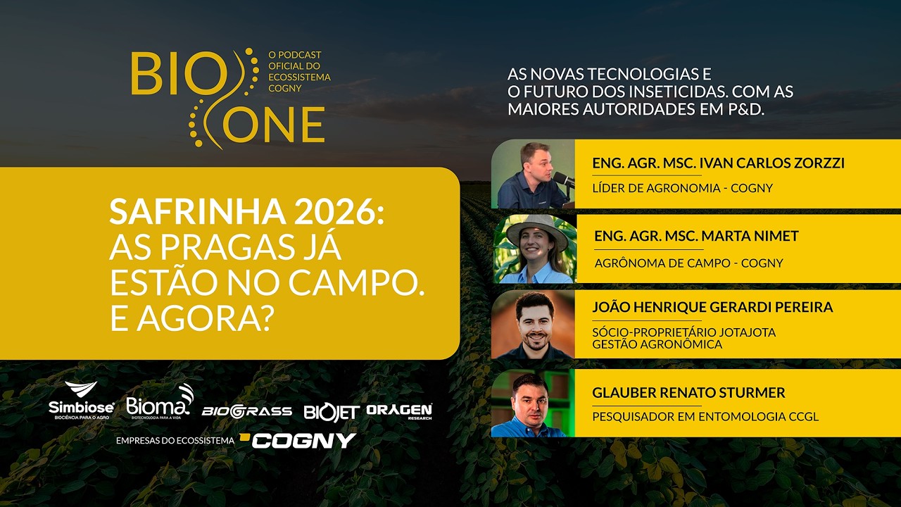 Bio One #1 - Safrinha 2026: As pragas j&aacute; est&atilde;o no campo. E agora?
