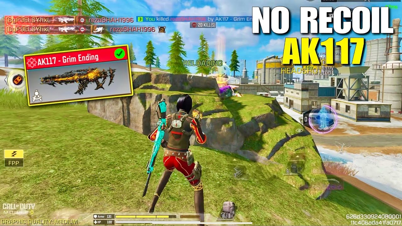 I PICKED UP ENEMY’S BEST O RECOIL + LONG RANGE MYTHIC AK117 IN COD MOBILE | FUNNY ENDING 🤣