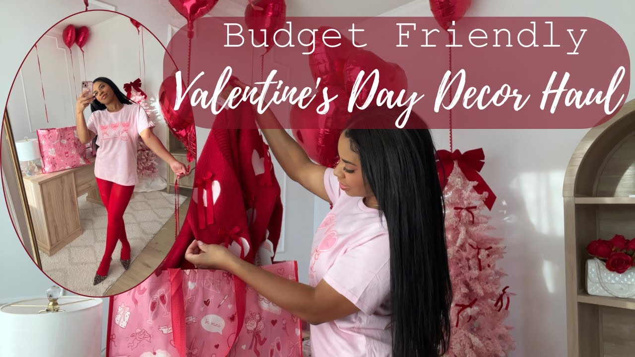 NEW Budget friendly 2026 Valentines Day Decor Haul ❤️