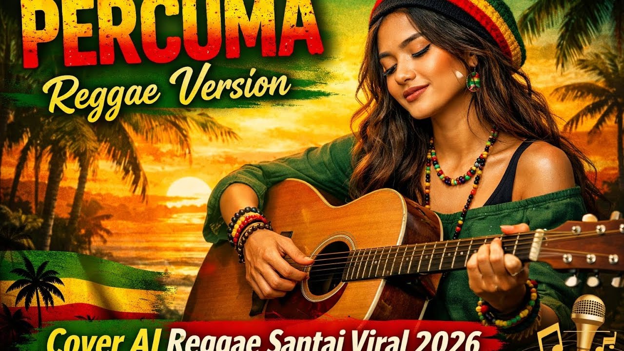 PERCUMA Reggae Version | Cover AI Reggae Santai Viral 2026