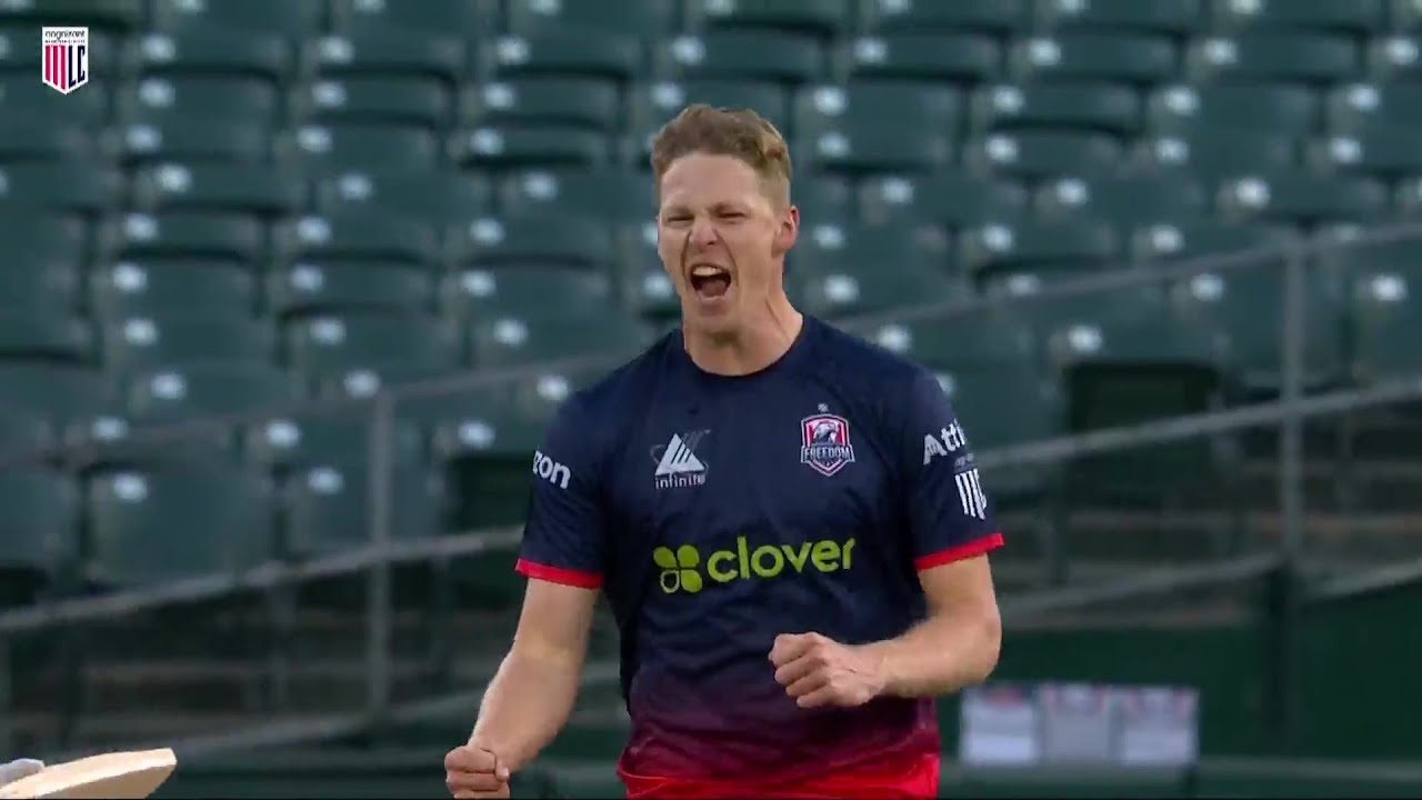 Jack Edwards 3 wickets vs Los Angeles Knight Riders | 8th Match - WF vs LAKR