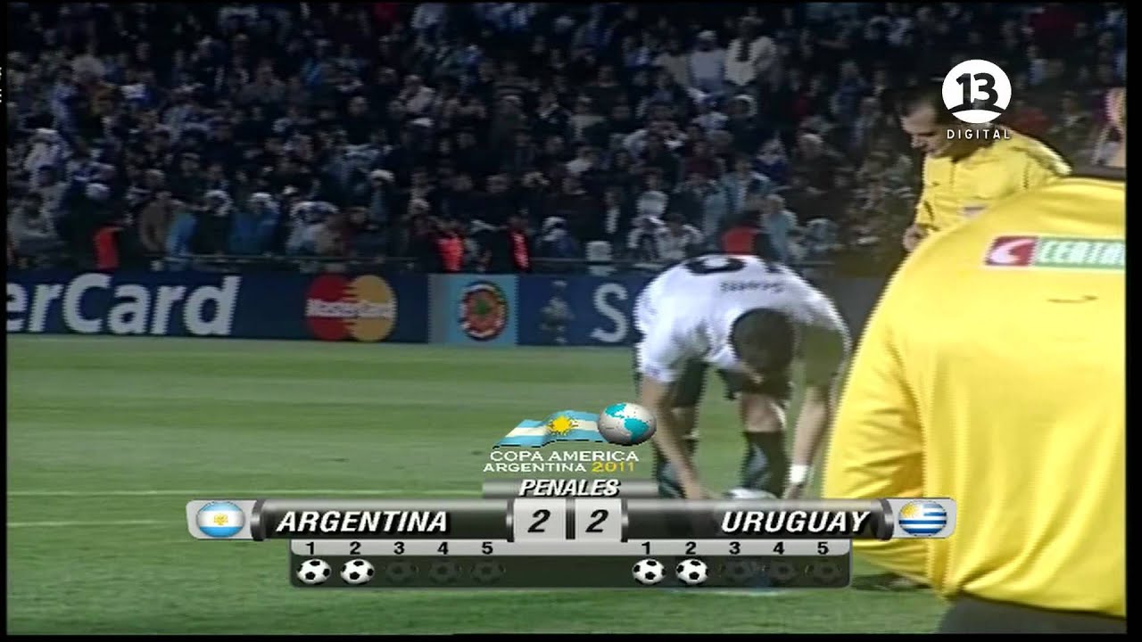 PENALES ARGENTINA - URUGUAY, PERDIO ARGENTINA :)