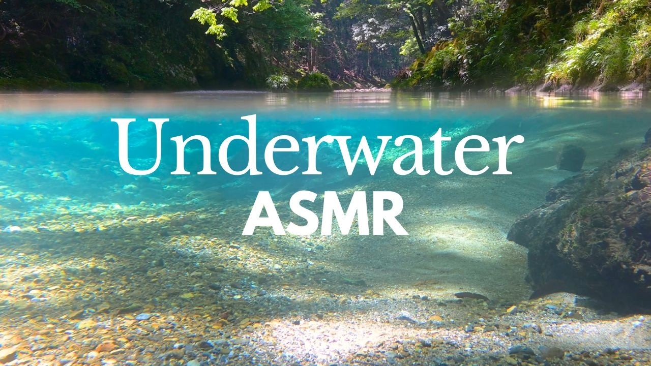 Comforting Underwater Bubbles and Trickles for 10 Hours - ASMR Water Sounds