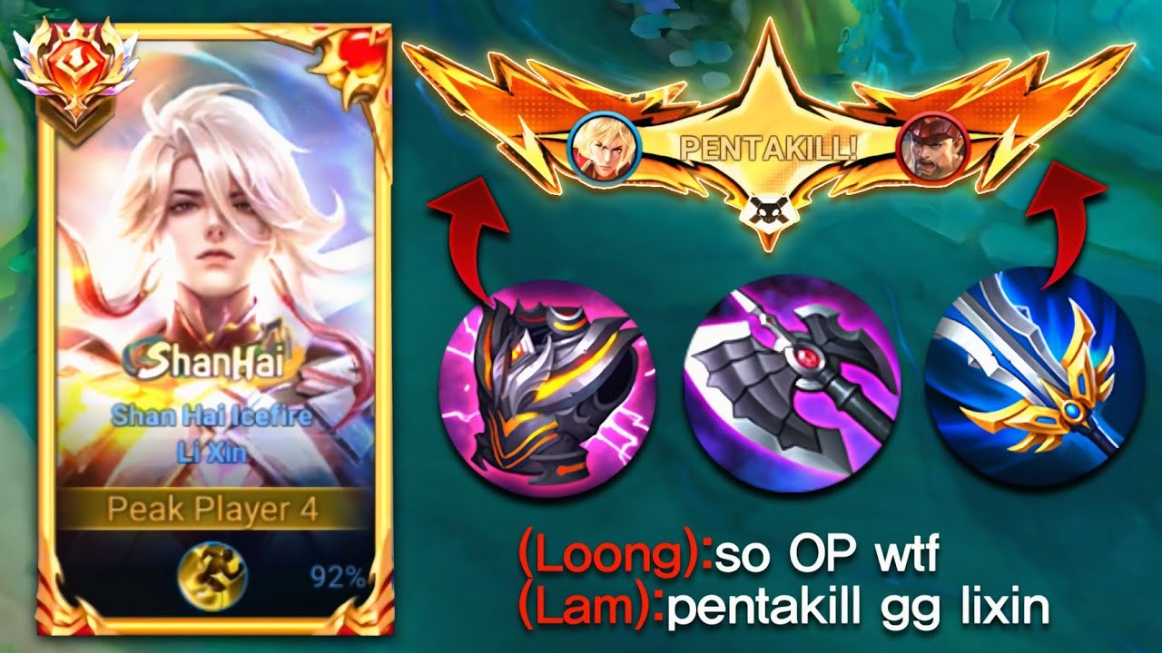 I Tried a NEW Li Xin Build and Got a PENTAKILL in Peak Mode!🔥 | Top Lixin Build & Arcana 2025