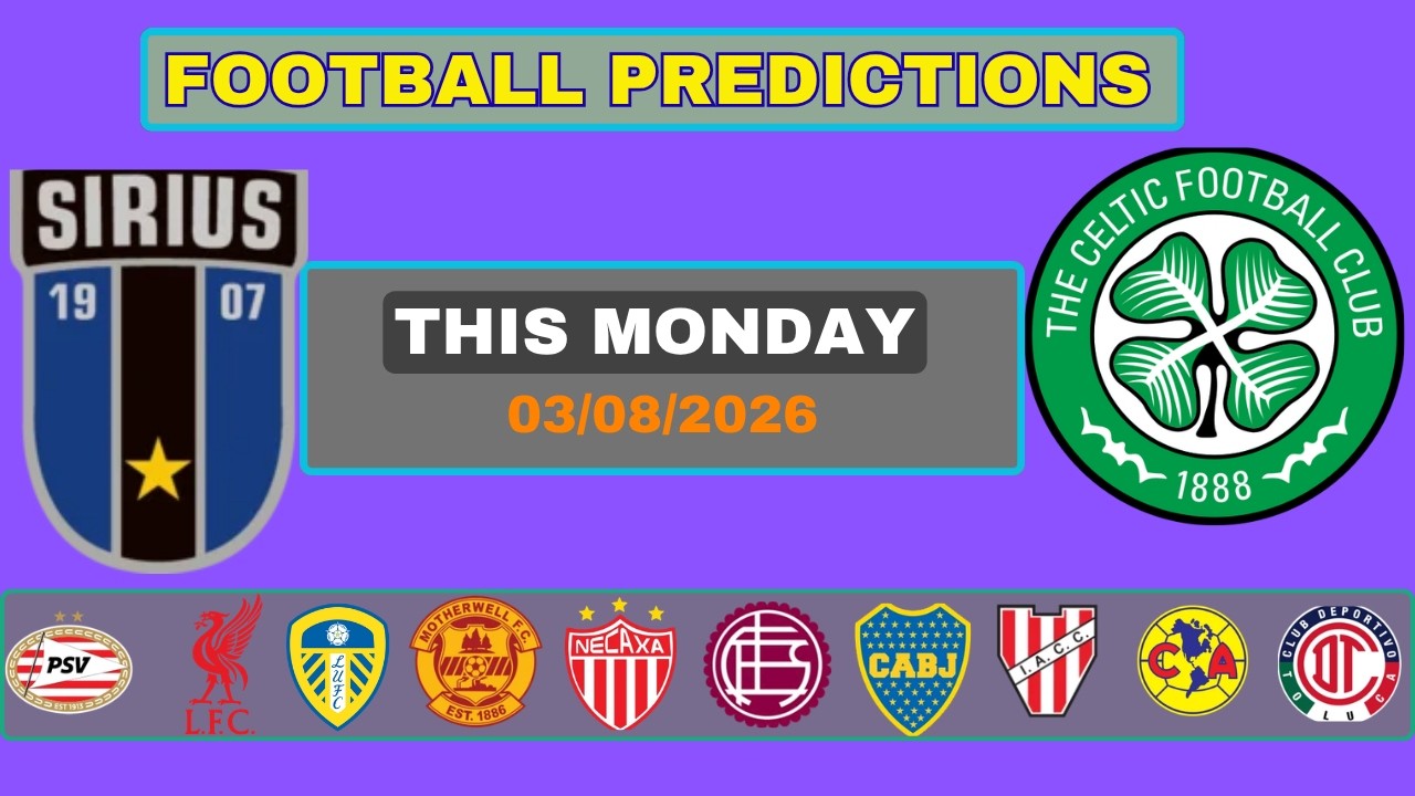 FOOTBALL PREDICTIONS TODAY 03/08/2026 | Allsvenskan Pre-Season Friendlies + | BTTS & Over 2.5 Tips!