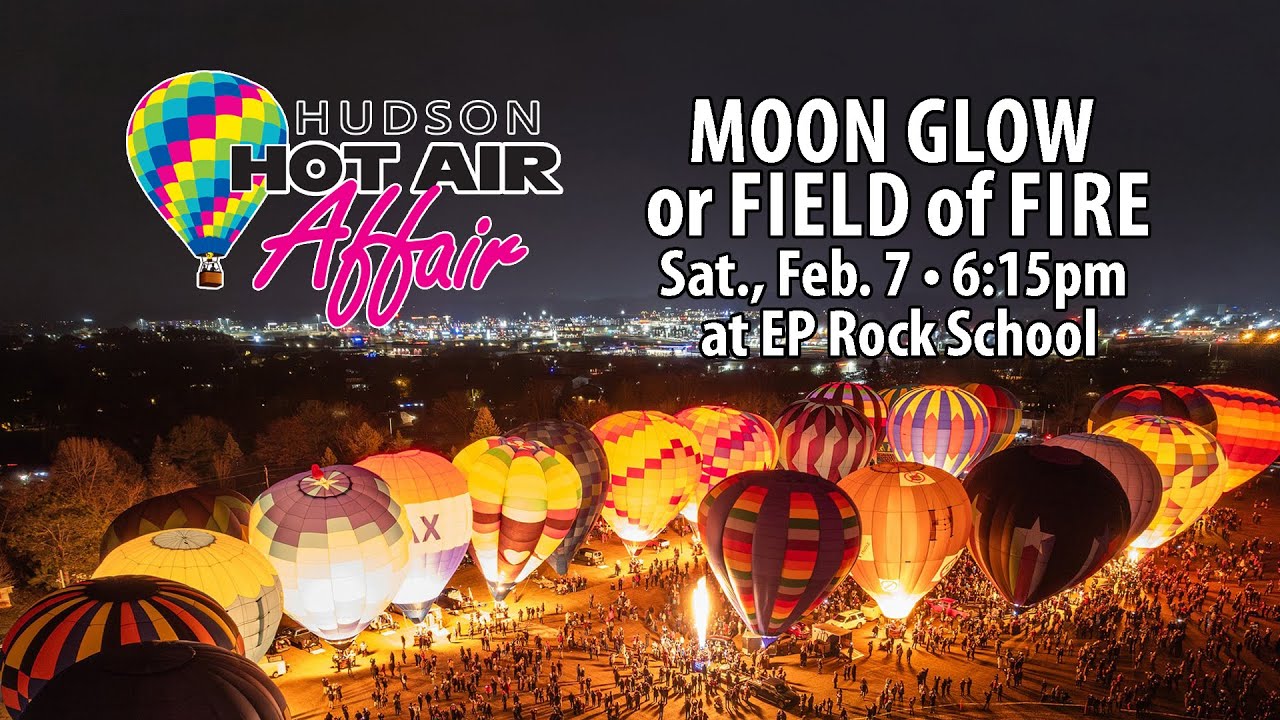 2026 Hot Air Affair Moon Glow By Drone