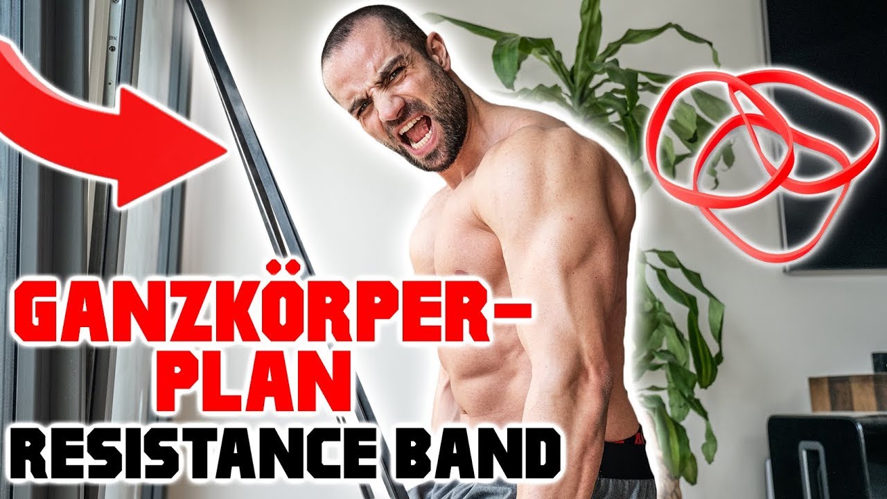 Kompletter Trainingsplan KOSTENLOS (Nur Resistance Band)