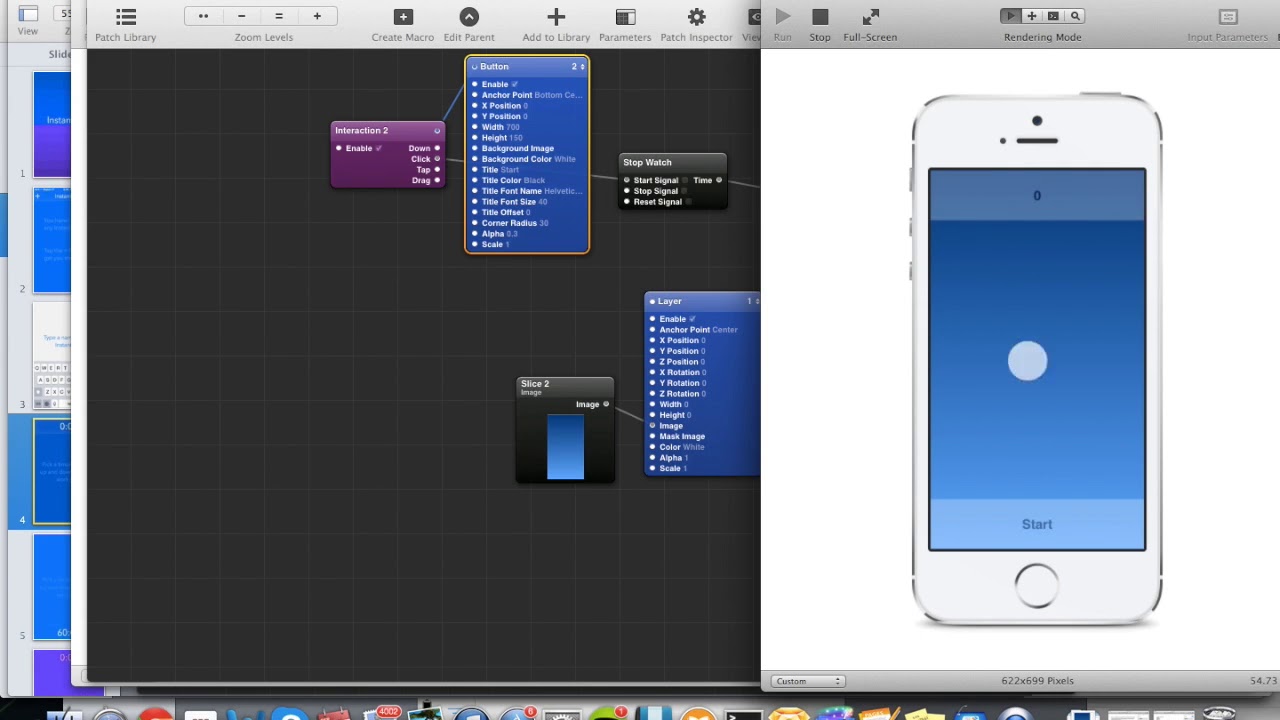 iOS prototyping: Origami