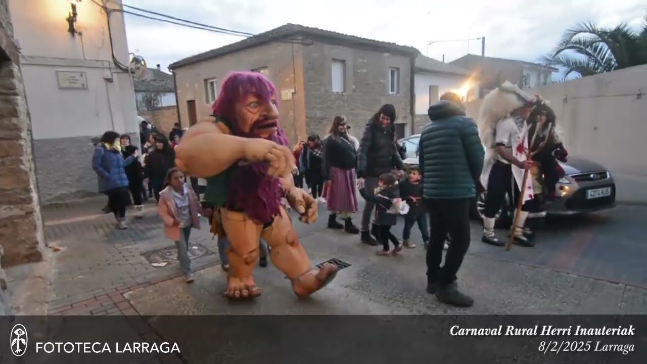 Carnaval Rural Herri Inauteriak 8/2/2025 #Larraga