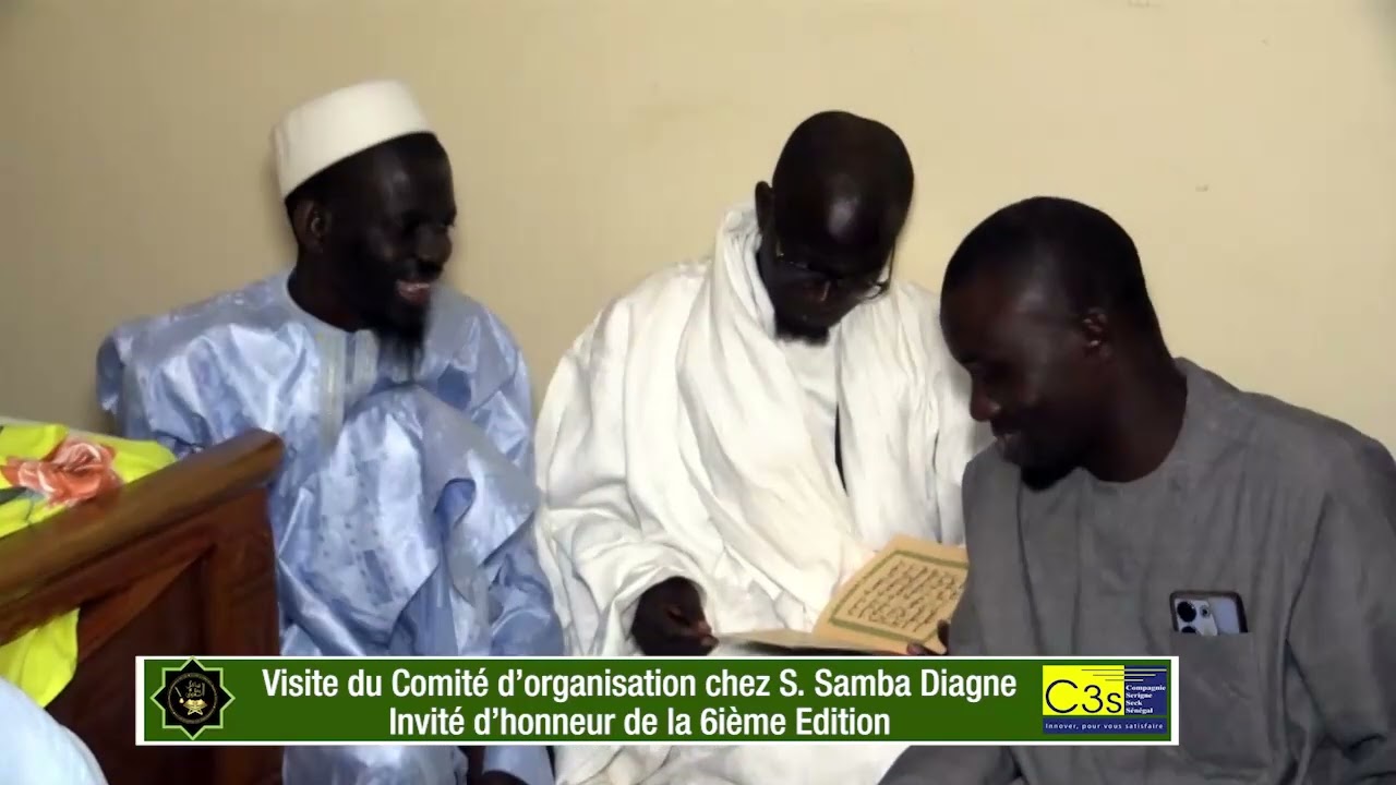 Visite du Comité d’organisation chez S  Samba Diagne