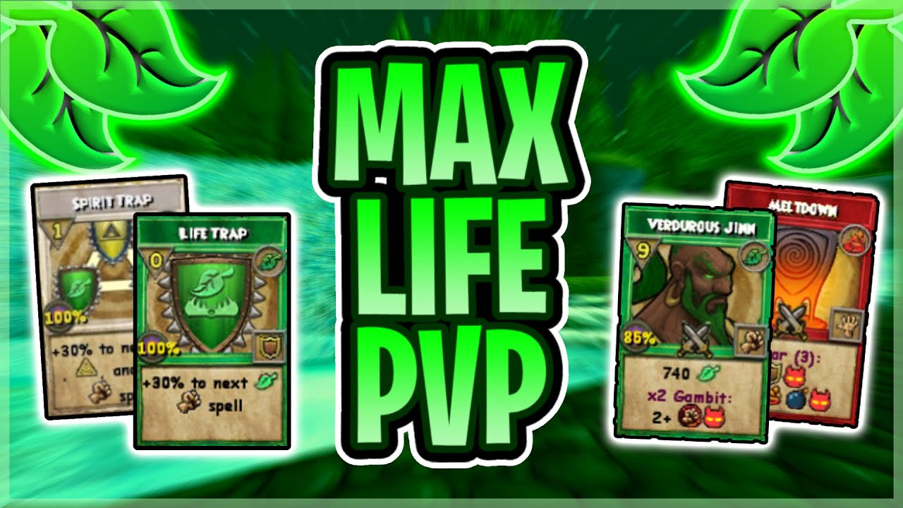 Wizard101: NEW Best Max (150) Life PVP Setup