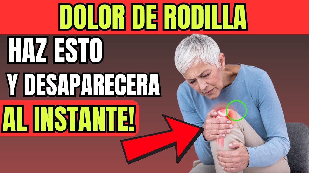 Si te duele la RODILLA, Mira Esto Antes de Tomar Más Antiinflamatorios