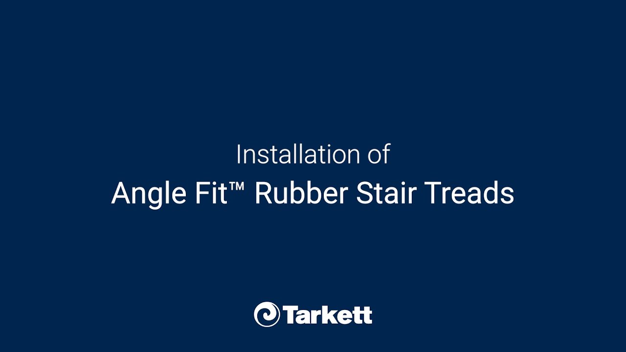 Angle Fit™ Rubber Stair Tread Installation Video