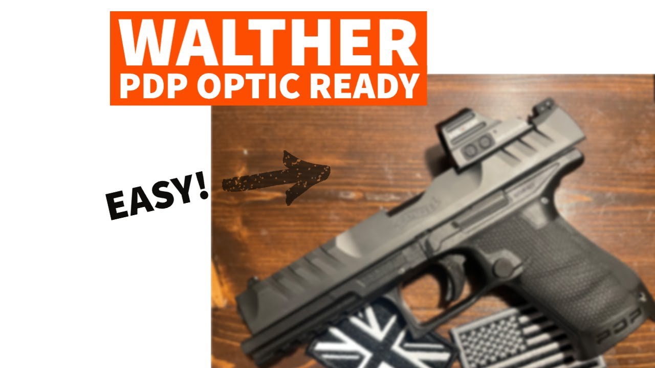 Walther PDP - Holosun optic install