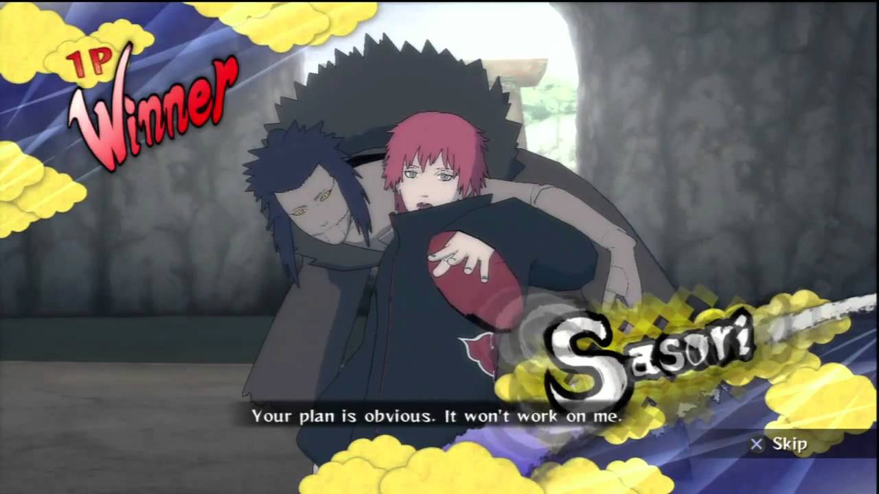 Ultimate Ninja Storm 2 Sasori and Deidara Moveset