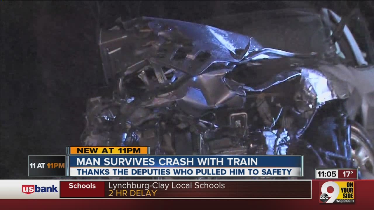 Train crash survivor: 'I just kept sliding'