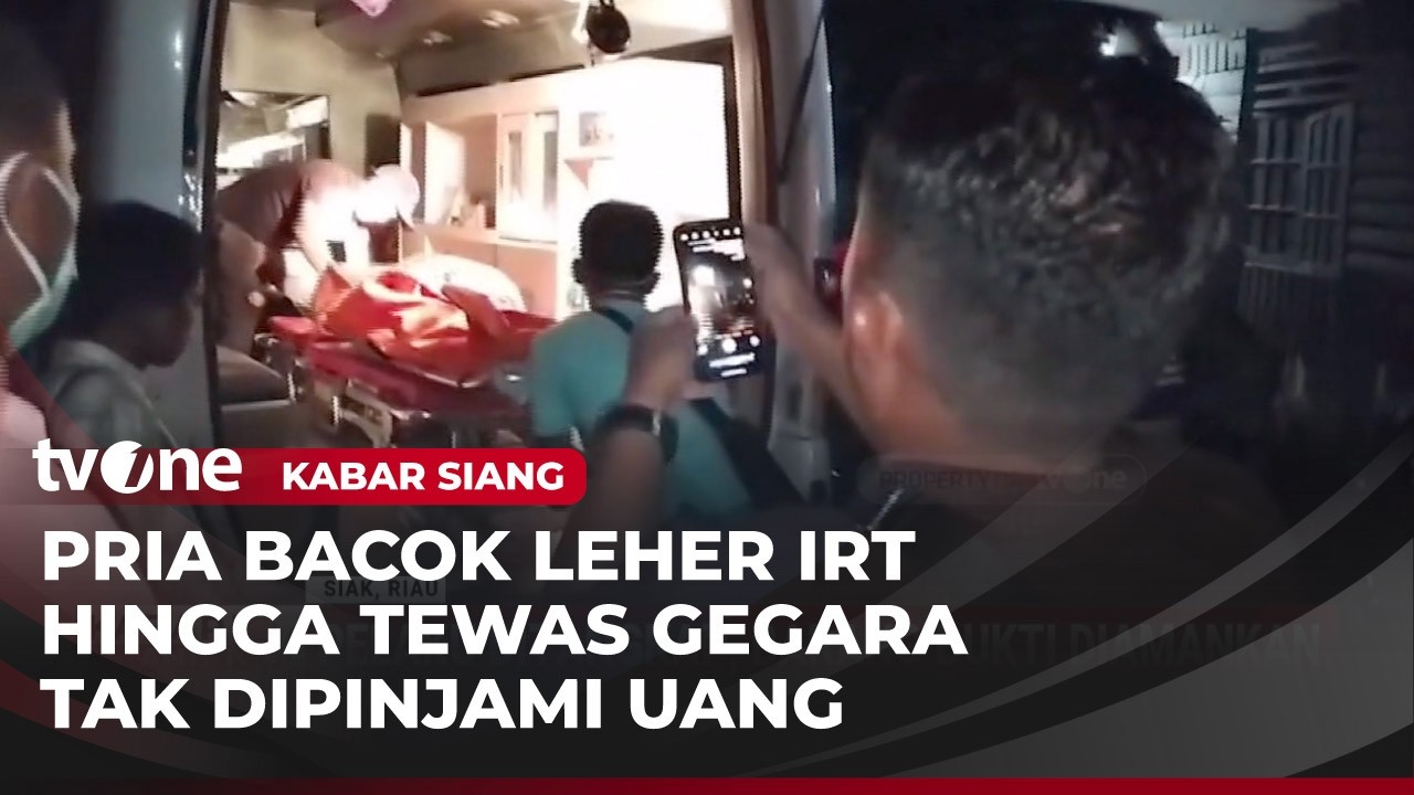 Gegara Tidak Dipinjami Uang, Pria Bacok IRT HIngga Tewas | Kabar Siang