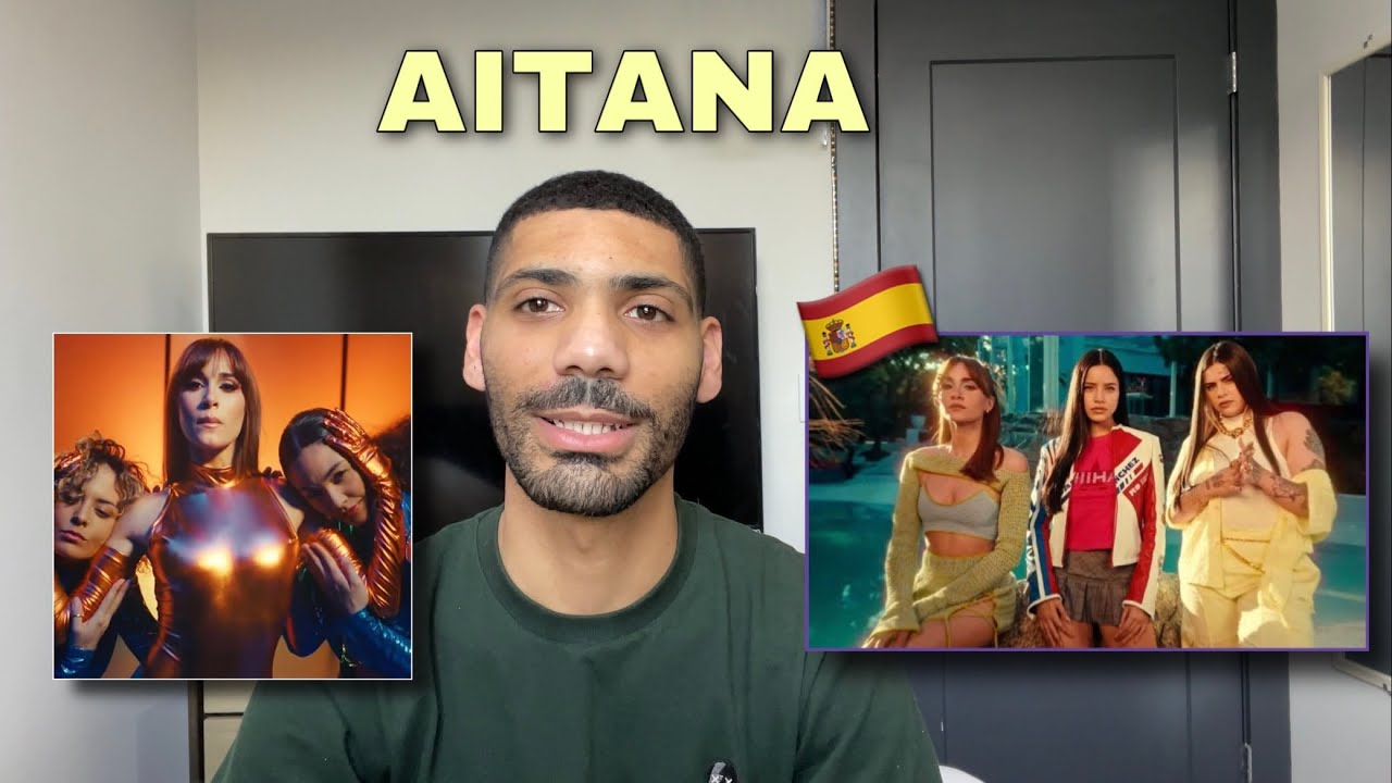 American First Reaction to Aitana, Emilia, Ptazeta “Quieres” & “En El Coche”