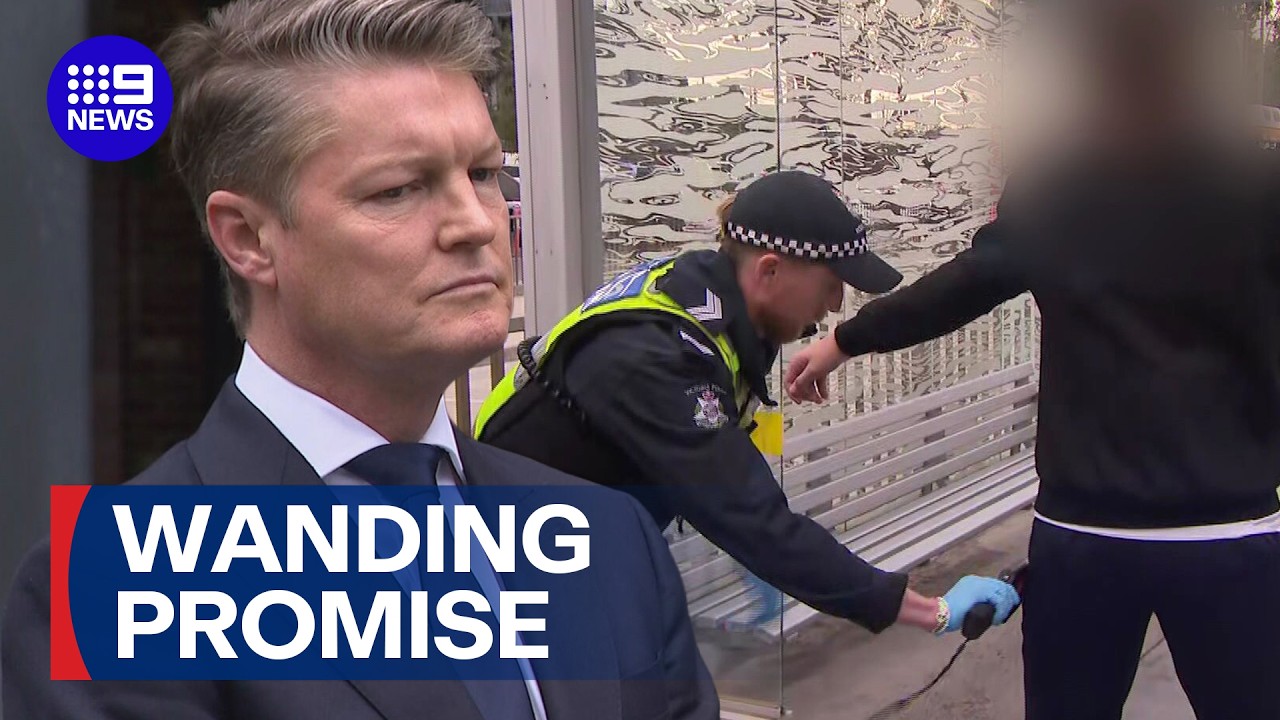 Police powers to search for weapons to be expanded in Victoria | 9 News Australia