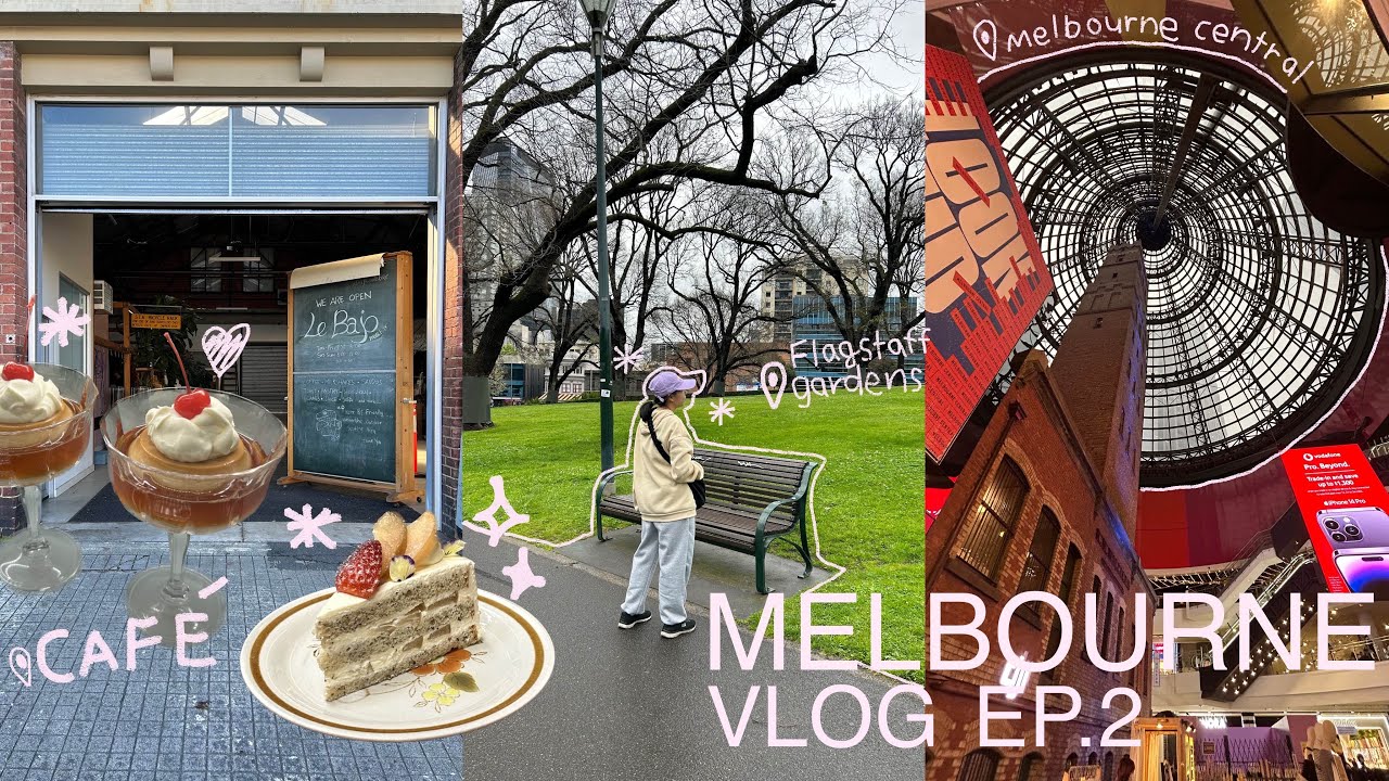 Melbourne EP.2 🇦🇺 เดินเที่ยวชิลๆในเมลเบิร์น นั่ง Tram เดินไป national gallery CAFÉ ในอู่ซ่อมรถ!?