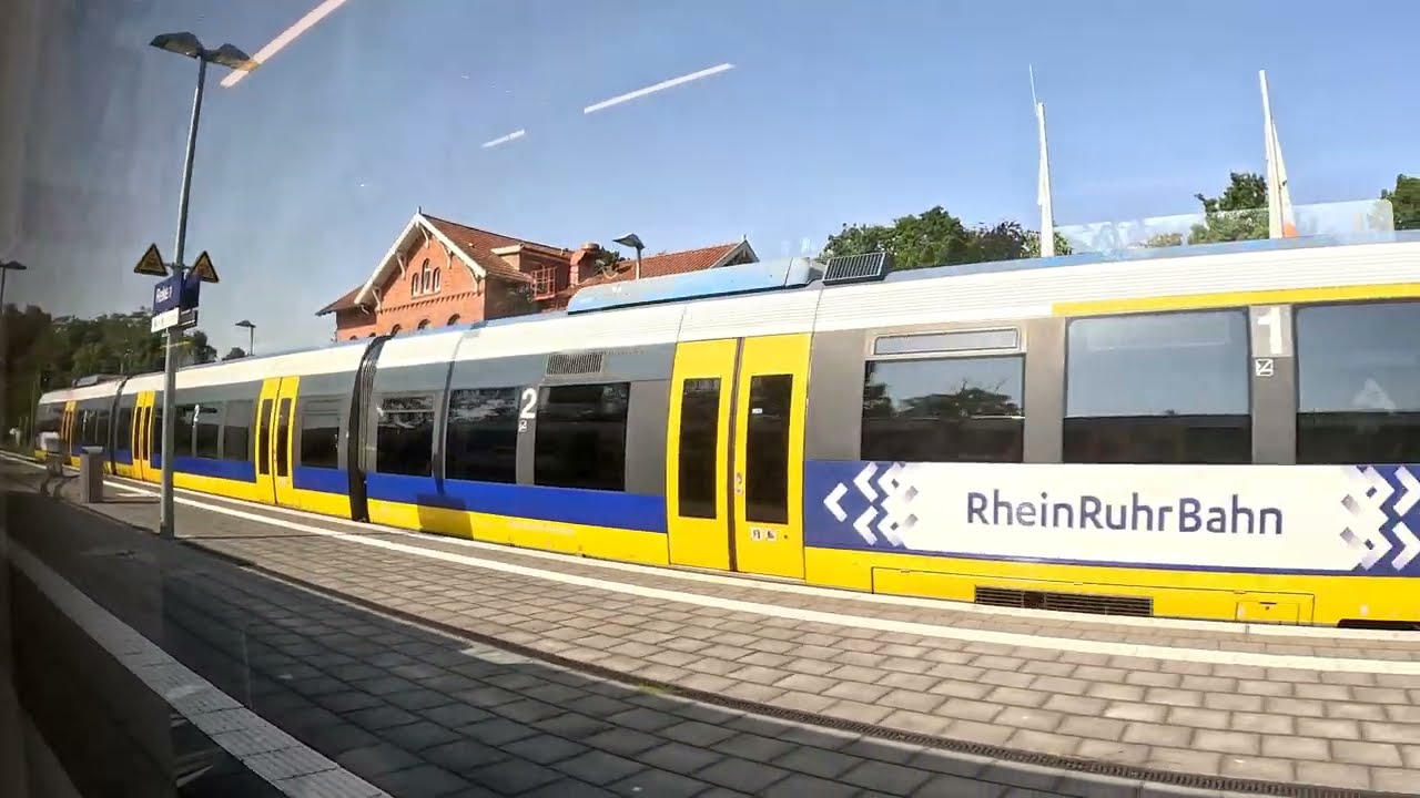 RE 14 Mitfahrt Reken - Coesfeld (Westf.) Ausschnitte