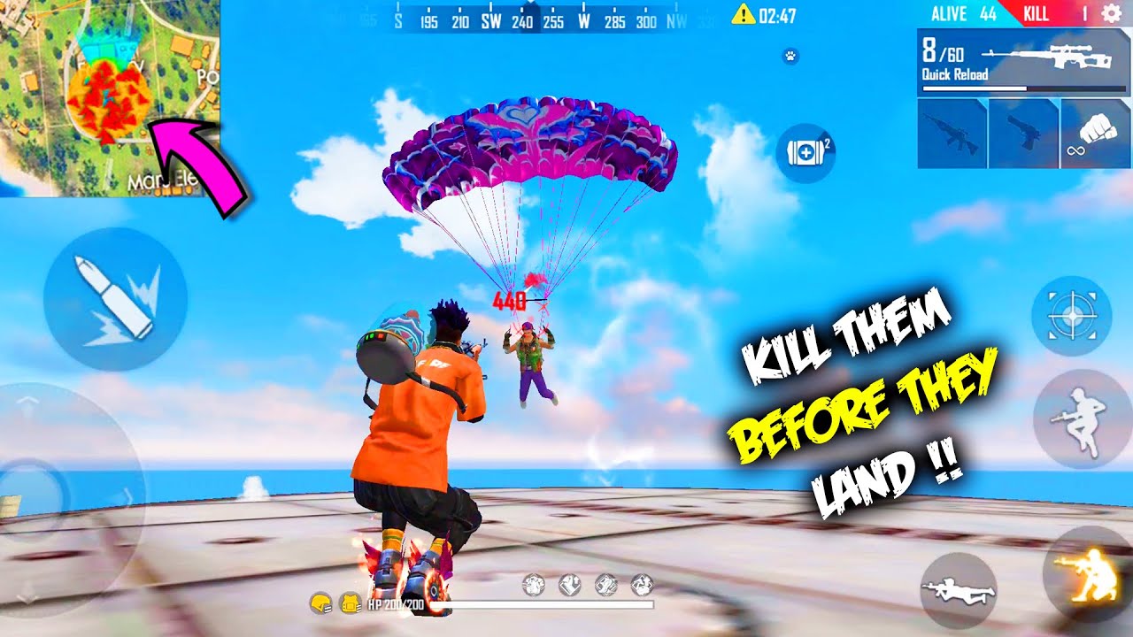 Free Fire Tips And Tricks For Factory Roof | Free Fire Fist Fight | Garena Free Fire - P.K. GAMERS