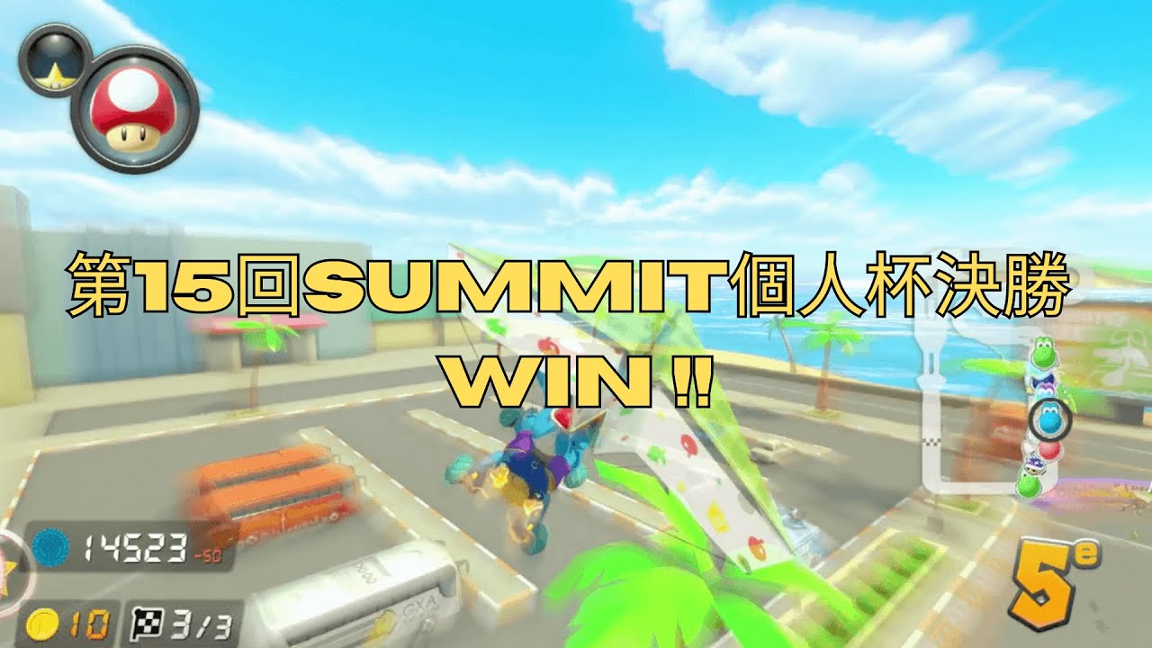 第15回SUMMIT個人杯決勝【マリオカート8DX】