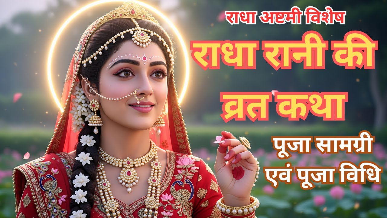 राधा अष्टमी की संपूर्ण कथा | पूजा सामग्री एवं पूजा विधि | राधा अष्टमी विशेष | Kanha Ki Dasi | Radha