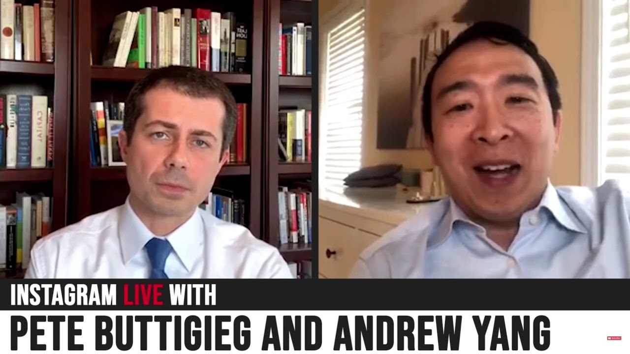 Pete Buttigieg And Andrew Yang Tell Each Other What They Liked About Both Campaigns