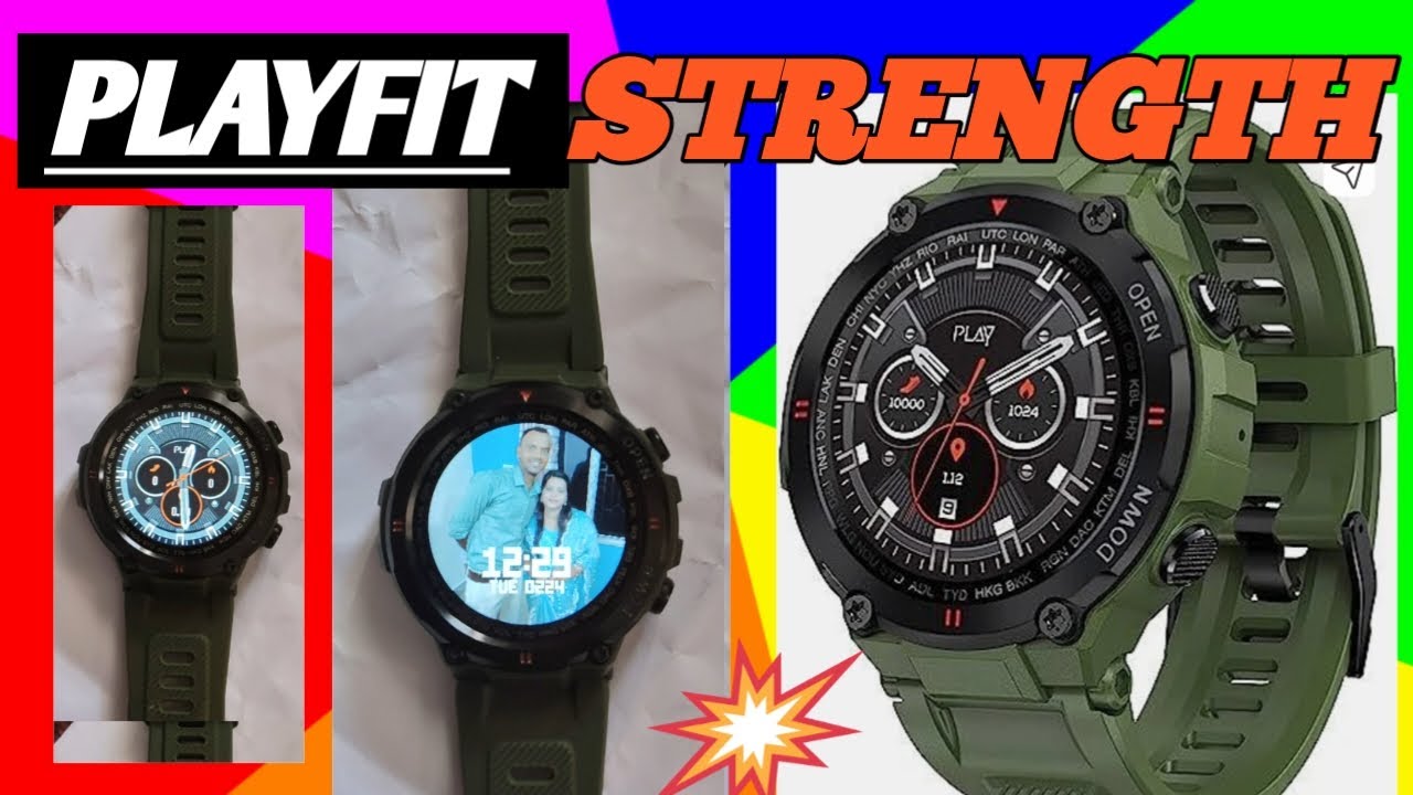 Playfit Strength Smart Watch Unboxing 🔥 | Features, Look & First Impression # unboxing