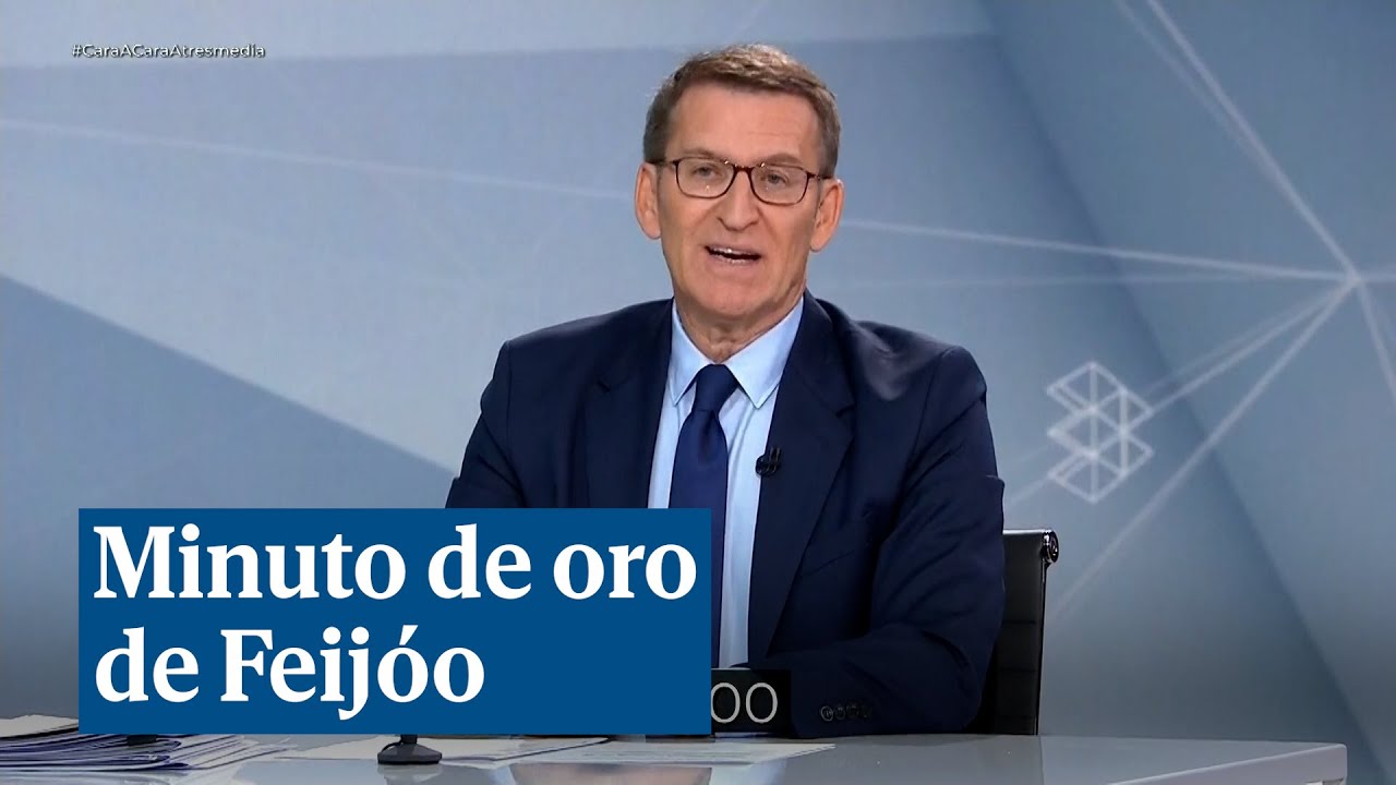Minuto de oro de Feij&oacute;o en el cara a cara con S&aacute;nchez