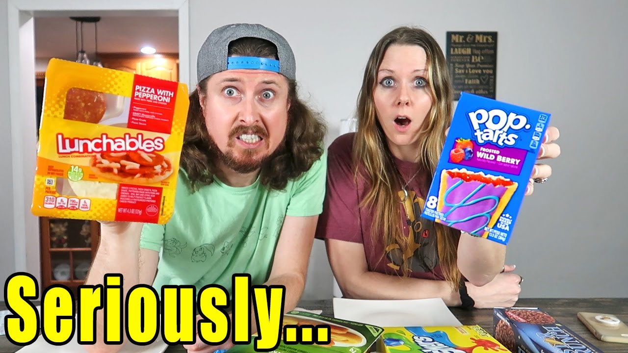Trying Popular 90's Snacks As An Adult!