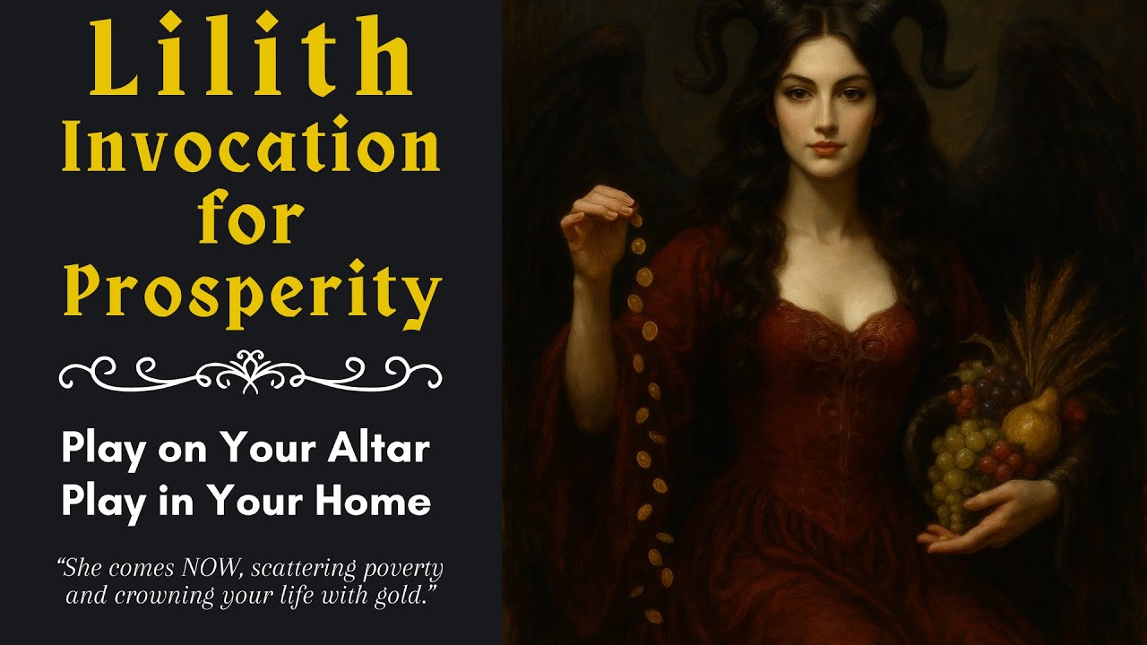 Lilith Chant for Wealth & Fortune — Lilith Meditation Music Song — Lilith Ritual Enn with Subliminal