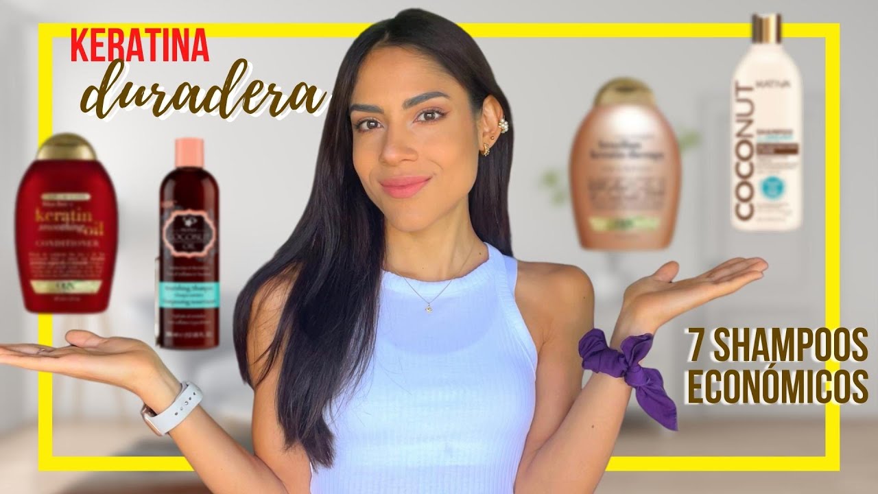 Cual es el Mejor Shampoo después de la KERATINA 👌 sin SAL y SIN SULFATO (el 4 NO LO ESPERAS!)