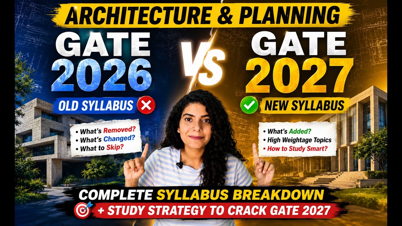 GATE 2027 Архитектура и планирование: Что изменилось в новой программе? | Полная стратегия на 180...