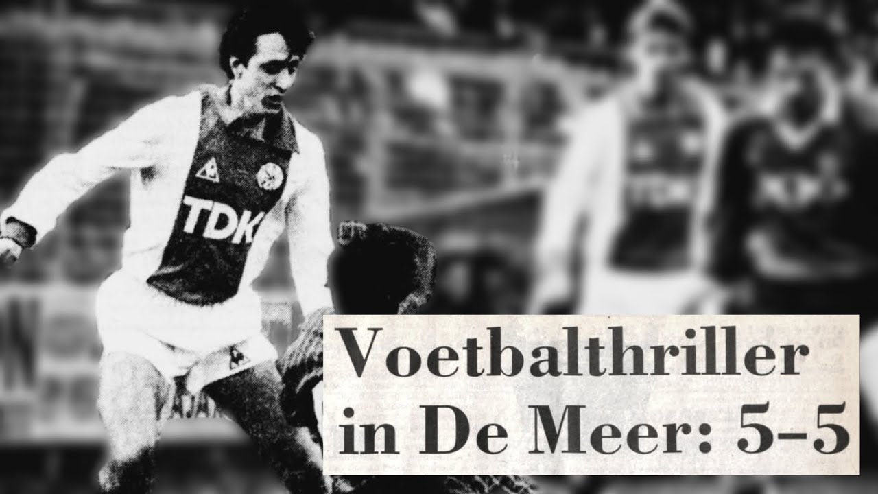 1982/83 Johan Cruyff vs Groningen H (Eredivisie)