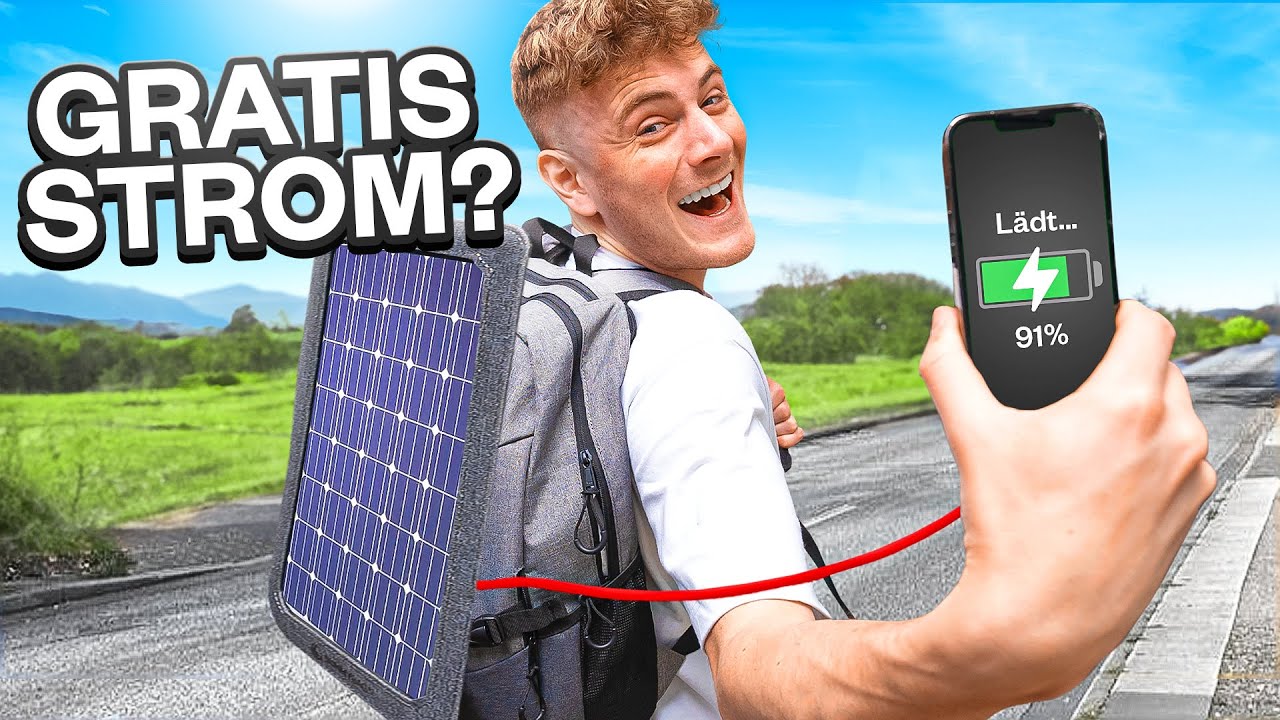 Unendlich Strom mit Solar-Rucksack? 🔌  Höhle der Löwen Produkte 💰I DHDL #07