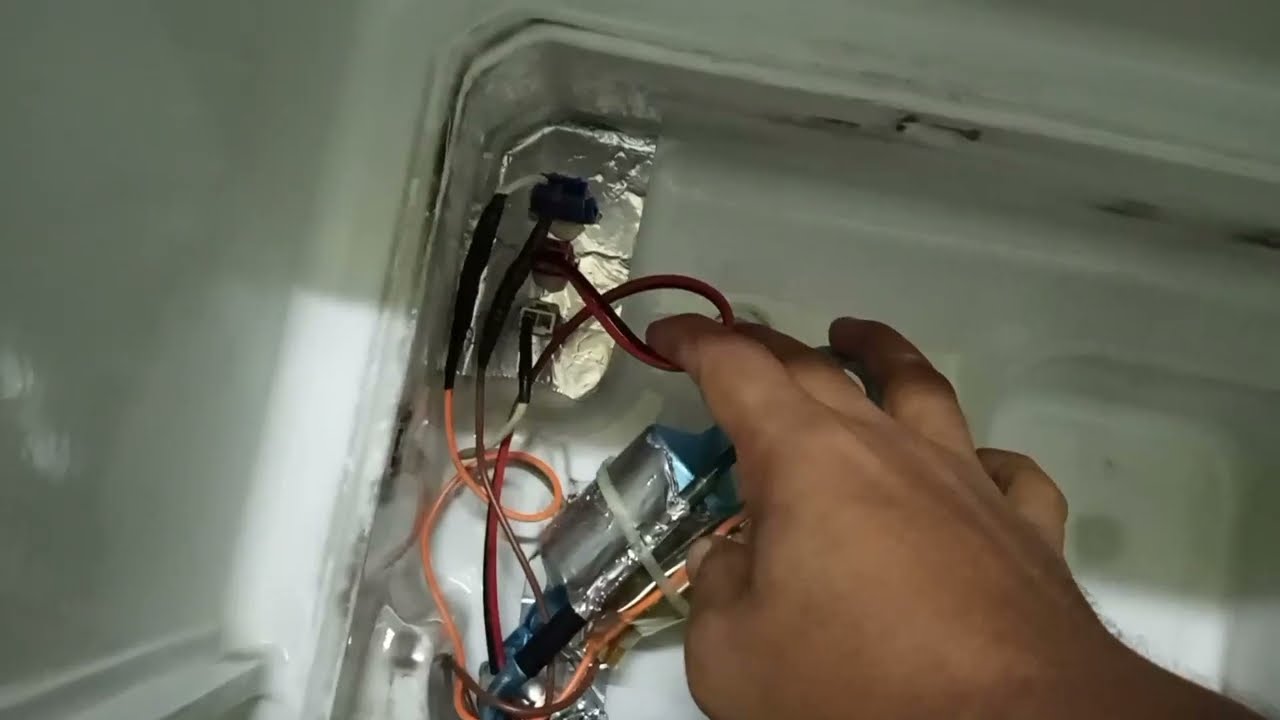 Evaporator coil freezing up defective heater timer cooling overload fault how to test learn repair.